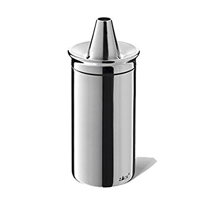 ZACK 20839 5.1-Inch Collo Sugar Dispenser with Glossy Finish, 4.6-Ounce, Stainless Steel
