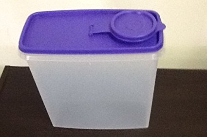 Tupperware Cereal Storer 13 Cup Purple Seal