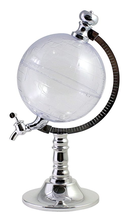 Unique Decorative Globe Water Drinks Dispenser Beverage Machine