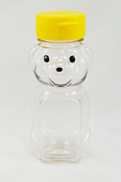 HONEY BEAR (5oz) w/ FLIP TOP CAP (25 Pack)