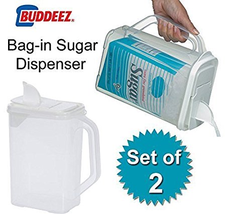 Bag in Sugar Dispensers (Clear) (10