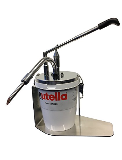 Nutella compatible dispenser by ChocoPump - mess free dispenser for Nutella foodservice 3kg tub