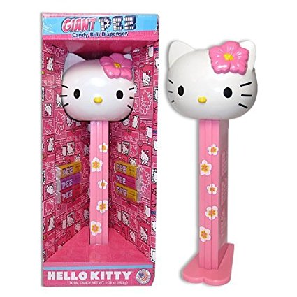 Giant Candy Roll Dispenser Hello Kitty 12 Inch Pez Dispenser by REDSTONE