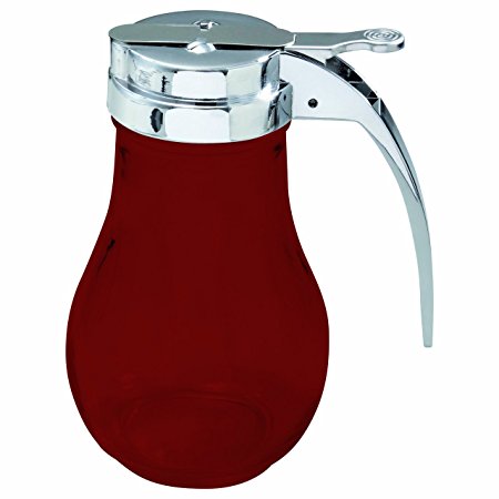 Red Syrup Dispenser 14 oz. - Set of 1 - Additional Vibrant Colors Available by TableTop King