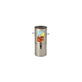 Bloomfield 8802-5G Iced Tea Dispenser with Handles, 5-Gallon, Stainless Steel, 10 3/8